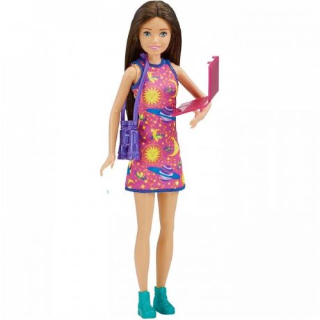 Куклы и одежда для кукол Barbie Кукла Скиппер Космос с биноклем