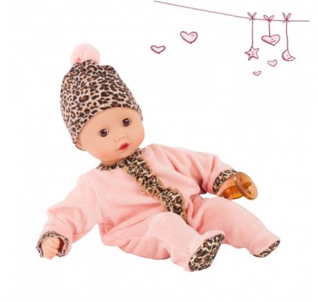 Куклы и одежда для кукол Gotz Кукла Маффин пупс в леопардовом костюмчике 33 см