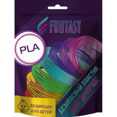 Наборы для творчества Funtasy Набор PLA-пластика для 3D-ручек 20 цветов