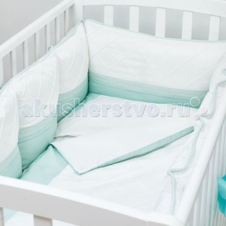 Комплекты в кроватку Colibri&Lilly Mint Pillow (6 предметов)