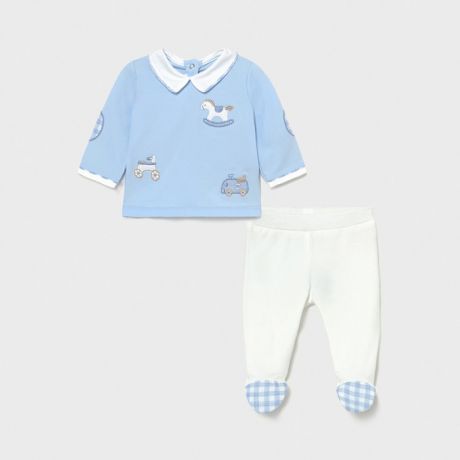 Комплекты детской одежды Mayoral Newborn Ползунки и фуфайка 1564