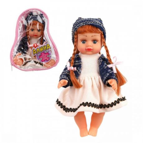 Куклы и одежда для кукол Наша Игрушка Кукла Алина говорящая 22 см 5066