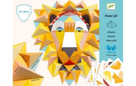 Наборы для творчества Djeco Оригами набор для творчества Большие животные