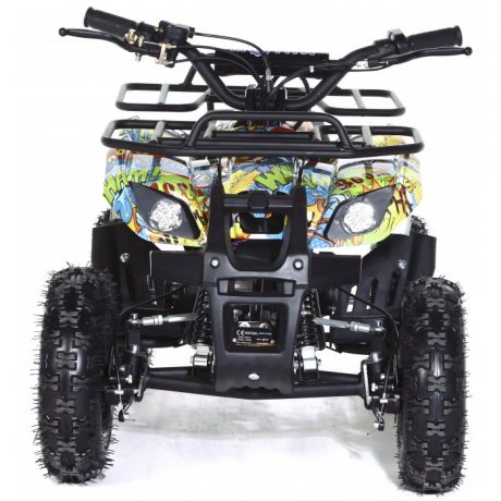 Квадроциклы и миникроссы Motax Квадроцикл детский бензиновый ATV Mini Grizlik Х-16 Big Wheel с электростартером и пультом