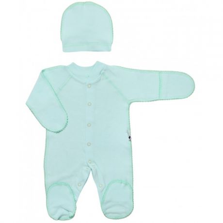 Комплекты детской одежды Клякса Комплект для недоношенных и маловесных детей (комбинезон, шапочка) А-02