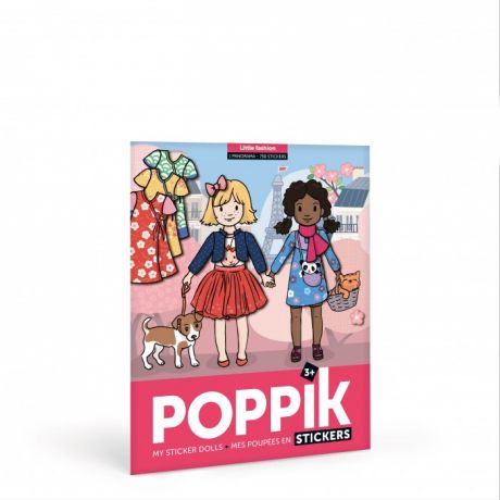 Детские наклейки PoppiK Стикер мозаика Модный гардеробчик