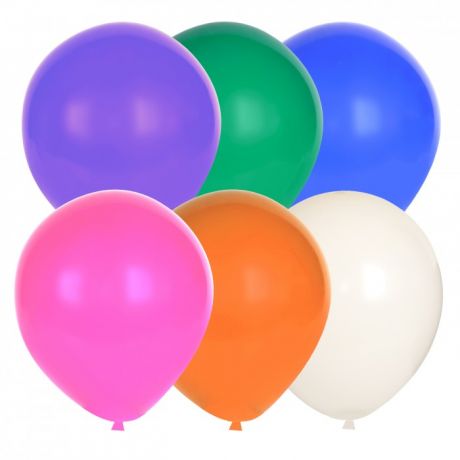 Товары для праздника Детский дворик Воздушные шарики Стандартные микс 100 шт.