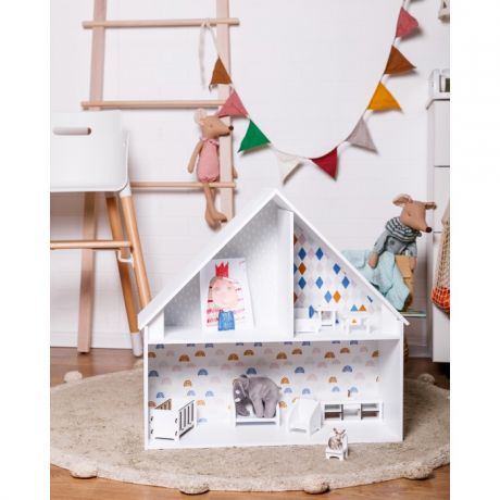 Кукольные домики и мебель Forest kids Кукольный домик Doll House Modern