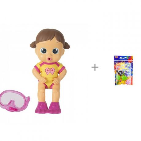 Игрушки для ванны IMC toys Bloopies Кукла для купания Лавли в открытой коробке и Yako МиниМания Игра Рыбалка магнитная