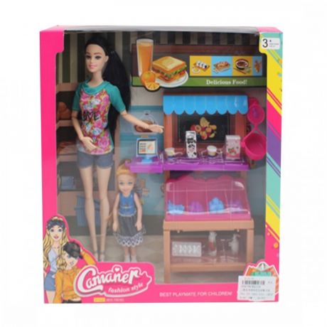 Куклы и одежда для кукол Наша Игрушка Игровой набор с куклами Магазин