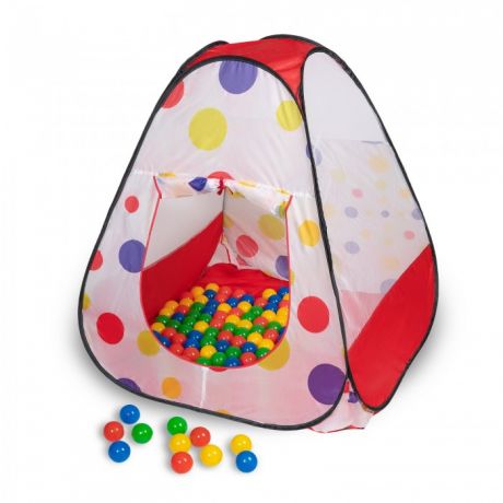 Палатки-домики SevillaBaby Игровой домик треугольный + 100 шаров Чудесный