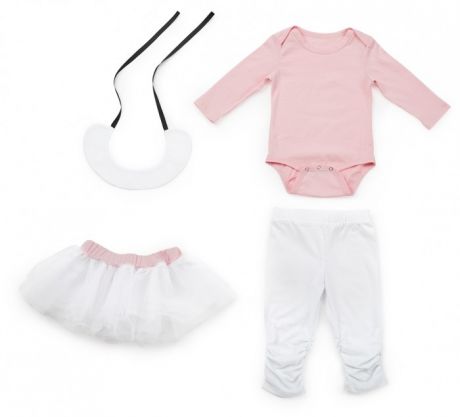 Комплекты детской одежды Happy Baby Комплект для девочек (боди, леггинсы, юбка)