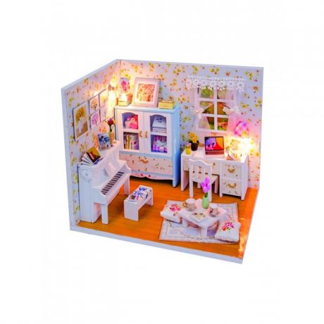 Кукольные домики и мебель Hobby Day Румбокс Интерьерный конструктор Комната Александры