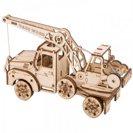 Сборные модели Tadiwood Конструктор деревянный Автокран