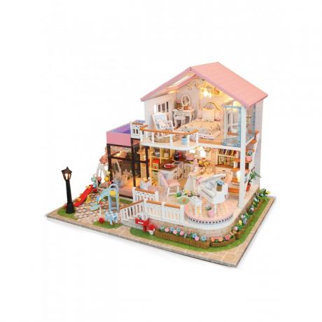 Кукольные домики и мебель Hobby Day Румбокс Интерьерный конструктор Дом для принцессы