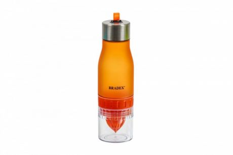 Бутылки для воды Bradex Бутылка для воды с соковыжималкой 0.6 л