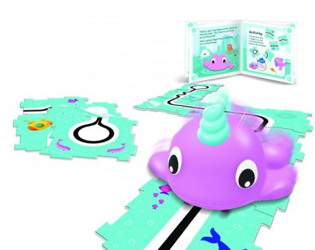 Настольные игры Learning Resources Развивающая игрушка РобоНарвал Следуй по линии (14 элементов