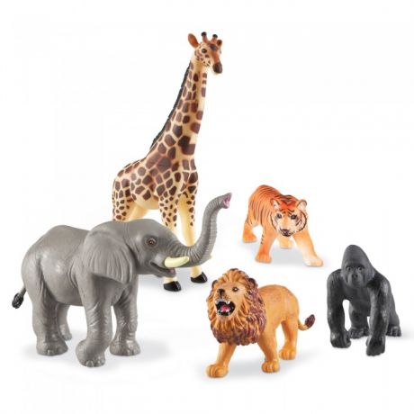 Игровые фигурки Learning Resources Игровой набор Животные джунглей (5 элементов)