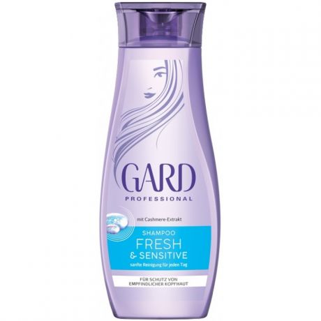 Косметика для мамы Gard Professional Шампунь увлажняющий для чувствительной кожи головы Shampoo Fresh & Sensitive 250 мл