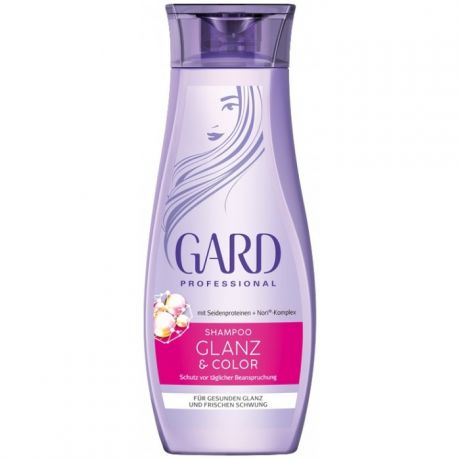 Косметика для мамы Gard Professional Шампунь для блеска и яркости волос Shampoo Glanz & Color 250 мл