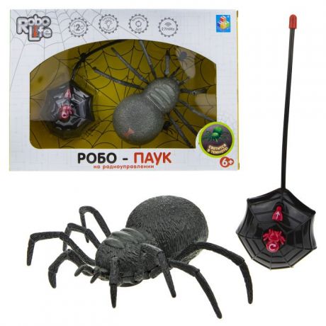 Радиоуправляемые игрушки 1 Toy Robo Life Робо-паук Т19035