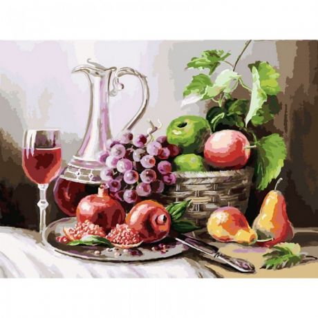 Картины по номерам Белоснежка Картина по номерам Натюрморт с фруктами 129-AS