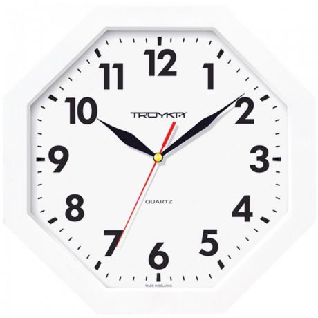 Часы Troyka настенные восьмигранные 41410418
