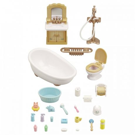 Кукольные домики и мебель Sylvanian Families Ванная комната и туалет