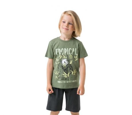 Комплекты детской одежды Crockid Комплект для мальчика (футболка, шорты) К2756