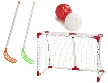 Спортивный инвентарь Proxima Набор для игры в хоккей на траве: 1 ворота, 2 клюшки и 2 мяча