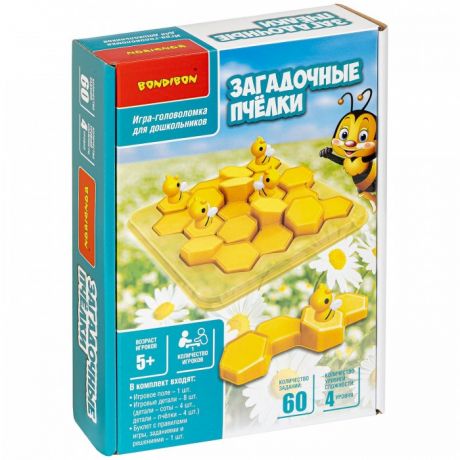 Настольные игры Bondibon Игра-головоломка Загадочные пчёлки