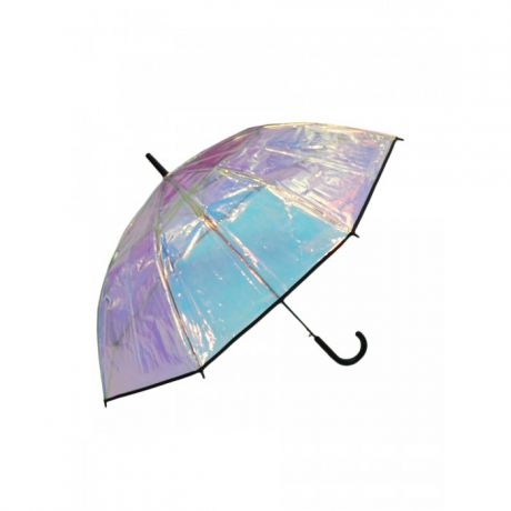 Зонты Mihi Mihi трость прозрачный купол с перламутровым эффектом
