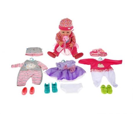 Куклы и одежда для кукол Карапуз Интерактивная кукла с аксессуарами Дашенька 40 см