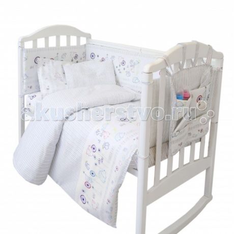 Комплекты в кроватку Baby Nice (ОТК) Ежик (9 предметов)