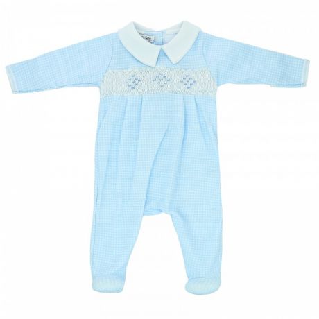 Боди, песочники, комбинезоны Magnolia baby Комбинезон Smocked Collared Footie