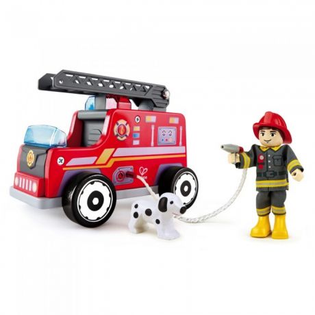 Деревянные игрушки Hape Пожарная машинка E3024A