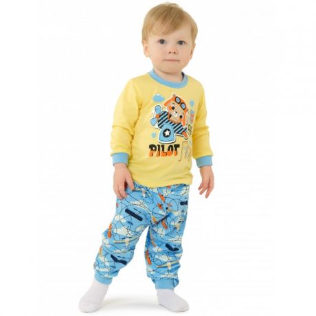 Домашняя одежда Babyglory Пижама для мальчика Пилоты
