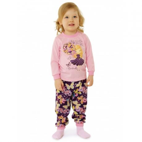 Домашняя одежда Babyglory Пижама для девочки Конфетти