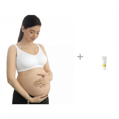 Белье для беременных Medela Бюстгальтер Ultimate BodyFit Bra и Ланолиновый крем для сосков 7 г