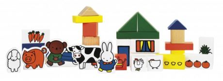 Деревянные игрушки Totum Набор для творчества Miffy Ферма