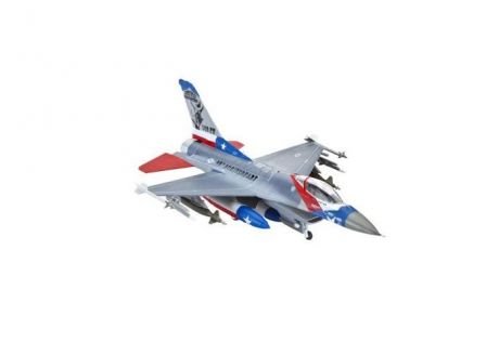 Сборные модели Revell Модель Самолет легкий Истребитель Дженерал Дайнэмикс F-16 Файтинг Фалкон 1:144