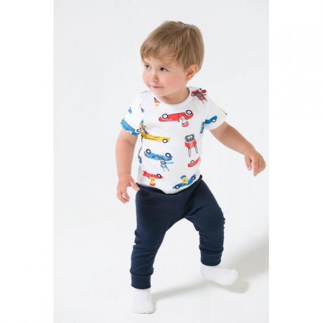 Комплекты детской одежды Crockid Комплект ясельный для мальчика Весёлые гонки