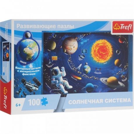 Пазлы Trefl Пазлы Солнечная система (100 элементов)