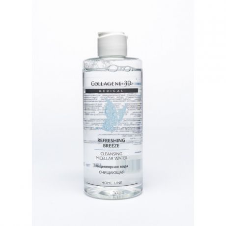 Косметика для мамы Medical Collagene 3D Мицеллярная вода для бережного очищения и снятия макияжа Refreshing Breeze 250 мл