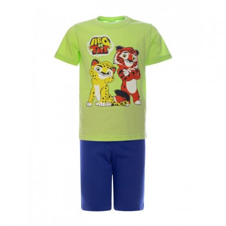Комплекты детской одежды Утёнок Комплект для мальчика Лео и Тиг (футболка и шорты)