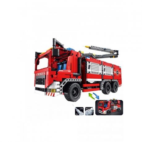 Сборные модели QiHui Пожарная машина 2 в 1 (1288 элементов)