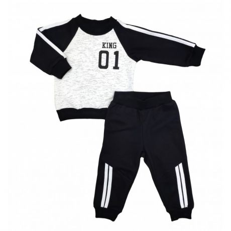 Комплекты детской одежды Veddi Комплект для мальчика (джемпер и брюки) King 01