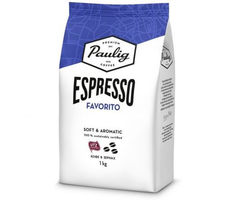 Кофе Paulig Кофе Espresso Favorito зерно 1 кг