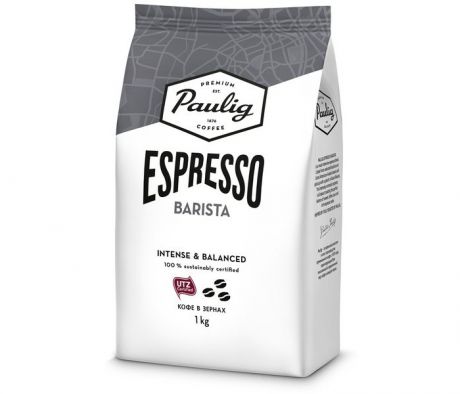 Кофе Paulig Кофе Espresso Barista зерно 1 кг