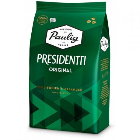 Кофе Paulig Кофе Presidentti Original зерно 1 кг